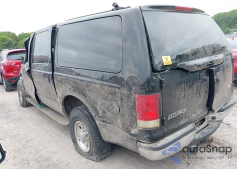 2004 Ford Excursion Xls/Xlt z USA, uszkodzony, nr VIN 1FMNU41L44EB33858